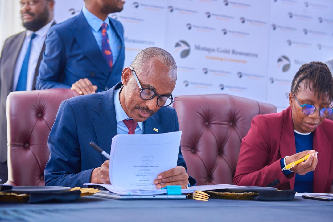 Mutapa Investment Signing ceremony