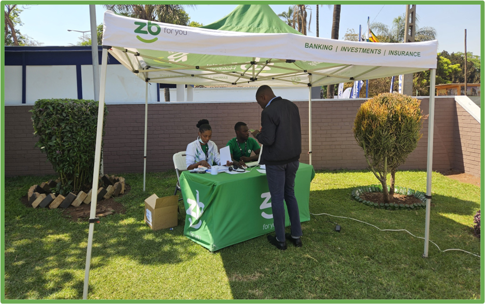 Service centre registering insurance customer